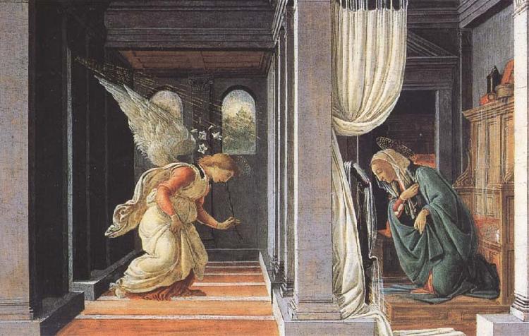 Sandro Botticelli Annunciation Germany oil painting art